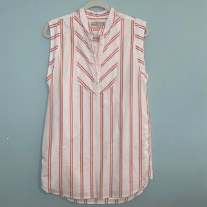 Abercrombie & Fitch Striped Shirt Dress